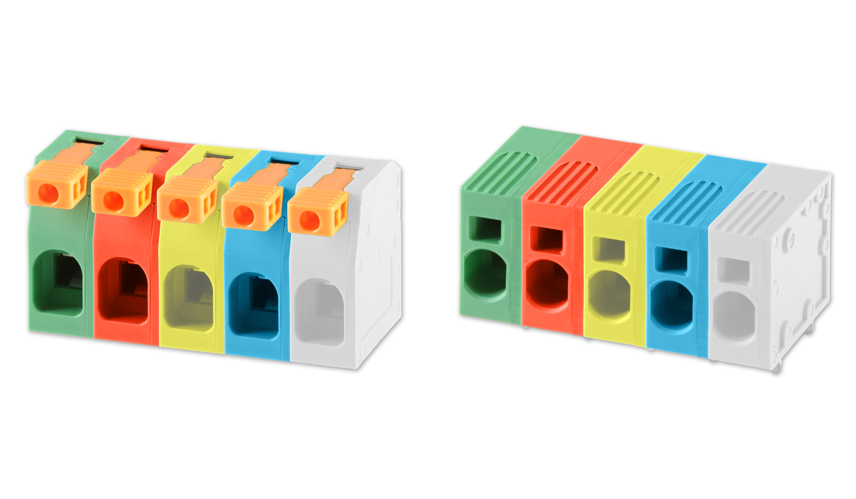 New Single-Position Terminal Blocks Feature Mix-and-Match Color Options