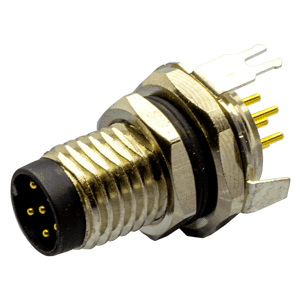 CDM848-06A-MP-F8-67 M8 Male Circular Connector Jack