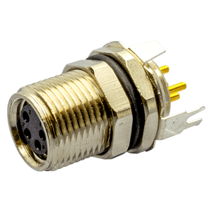 CDM847-04A-FP-F10-67 M8 Female Circular Connector Jack