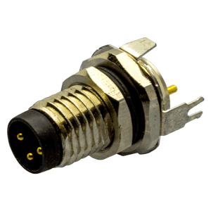 CDM848-03A-MP-F8-67 M8 Male Circular Connector Jack