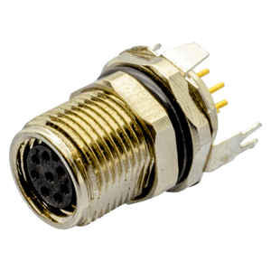 CDM847-08A-FP-F10-67 M8 Female Circular Connector Jack