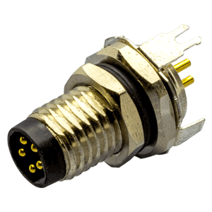 CDM848-05B-MP-F8-67 M8 Male Circular Connector Jack