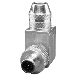 CPM1204-04A-02-MRA-M9-67  M12 Male Circular Connector Assembly Plug