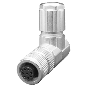 CPM1207-02A-02-FRA-M9-67  M12 Female Circular Connector Assembly Plug