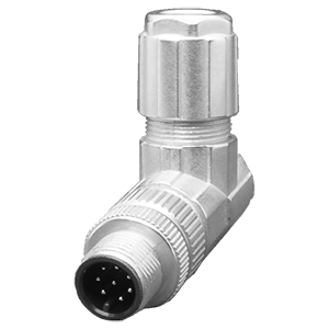 CPM1208-08A-02-MRA-M9-67  M12 Male Circular Connector Assembly Plug