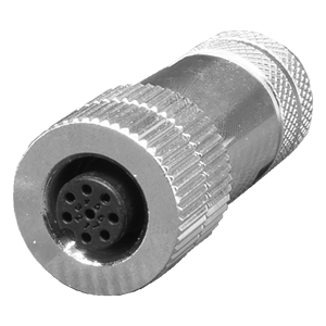 CPM1201-08A-02-FST-M9-67 M12 Female Circular Connector Assembly Plug