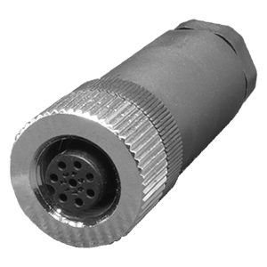 CPM1209-03A-01-FST-P9-67 M12 Female Circular Connector Assembly Plug